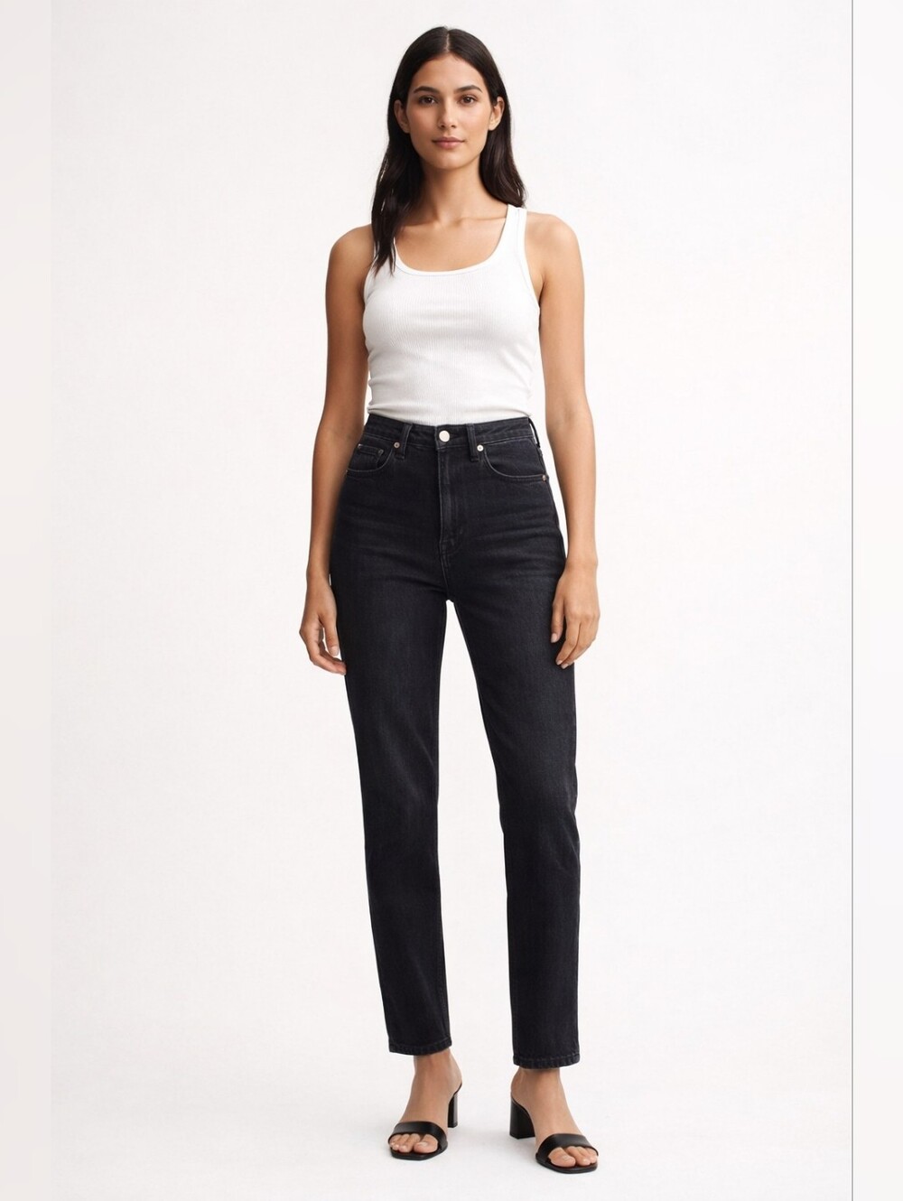 3/$20! H&M Petite Vintage Slim High Waist Jeans